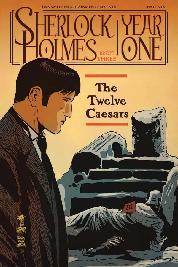 Cover of Sherlock Holmes: Year One #3