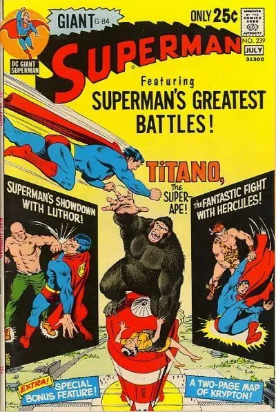 Cover of Superman #239