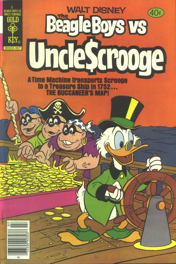 Cover of Walt Disney the Beagle Boys versus Uncle Scrooge #5
