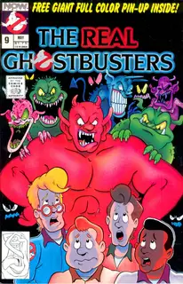 Cover of The Real Ghostbusters #9