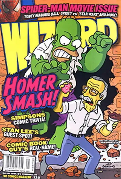 Cover of Wizard: The Comics Magazine #128