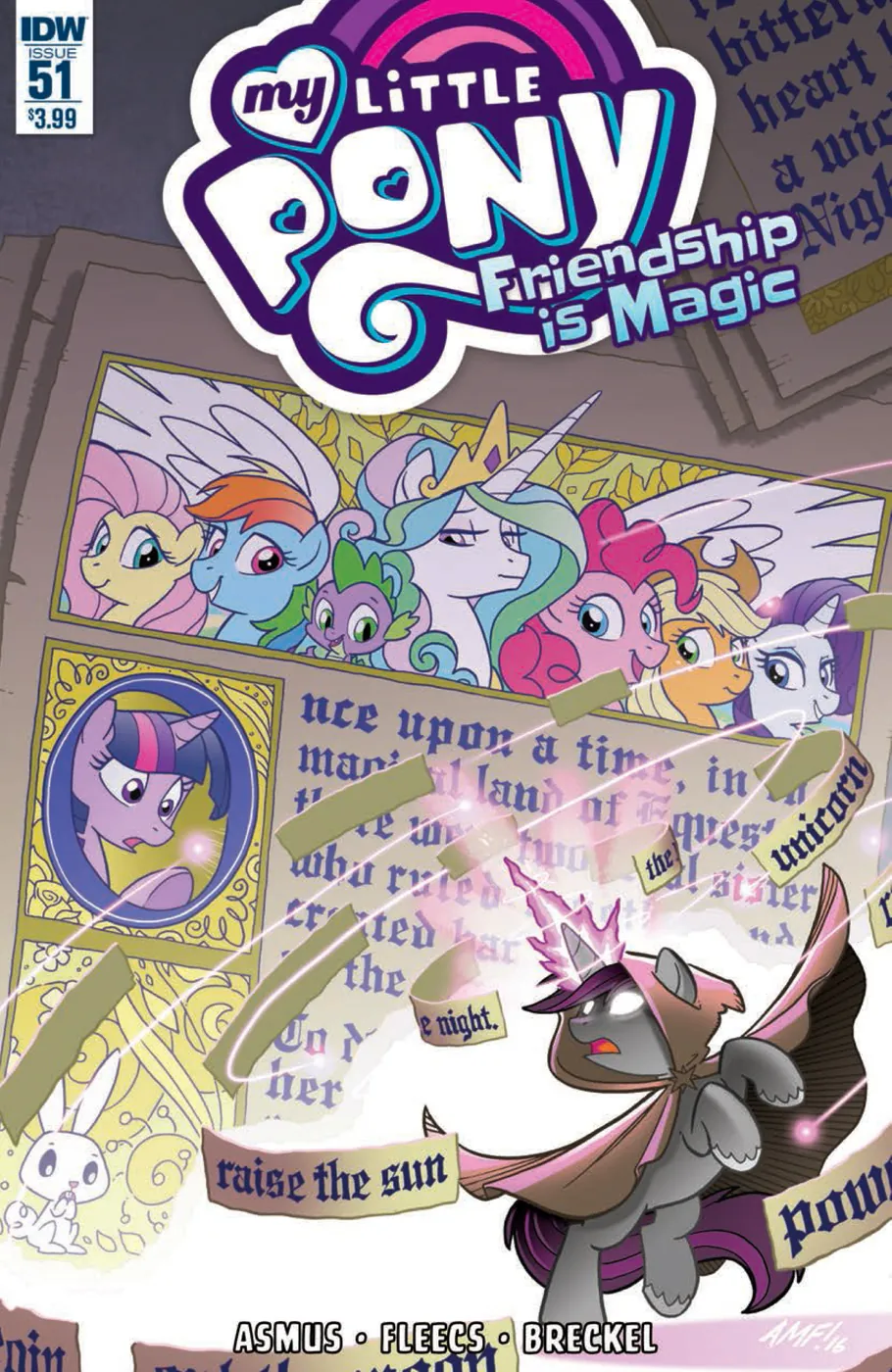 Cover of My Little Pony: Friendship Is Magic #51