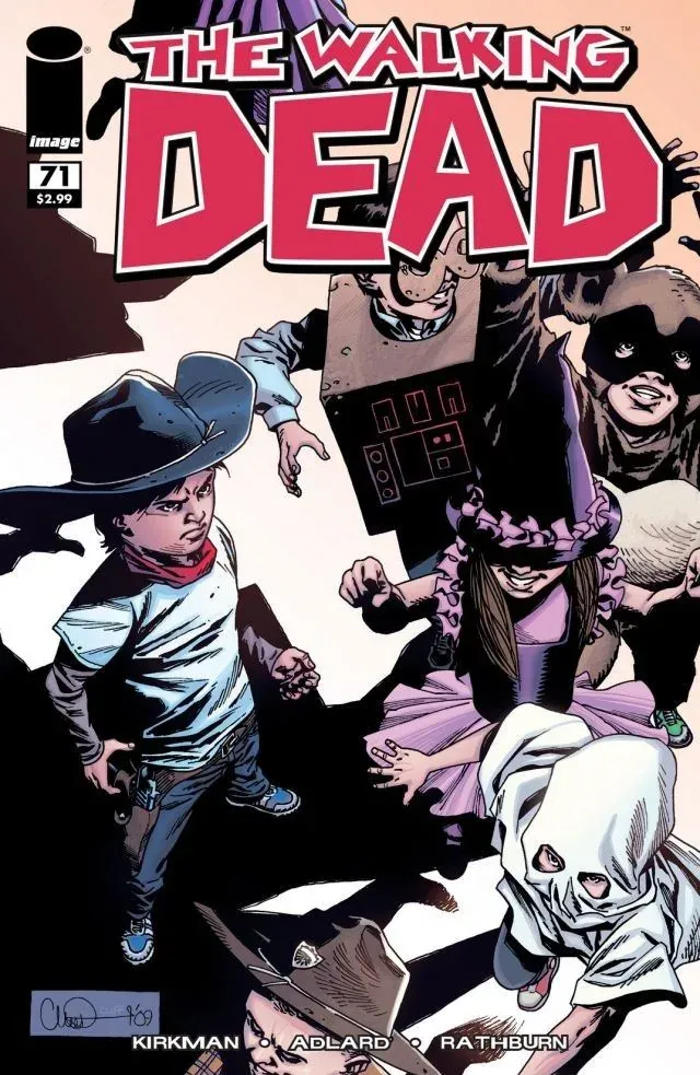 Cover of The Walking Dead #71