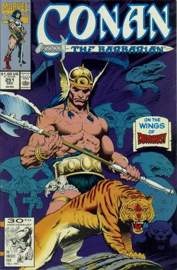 Cover of Conan the Barbarian #251