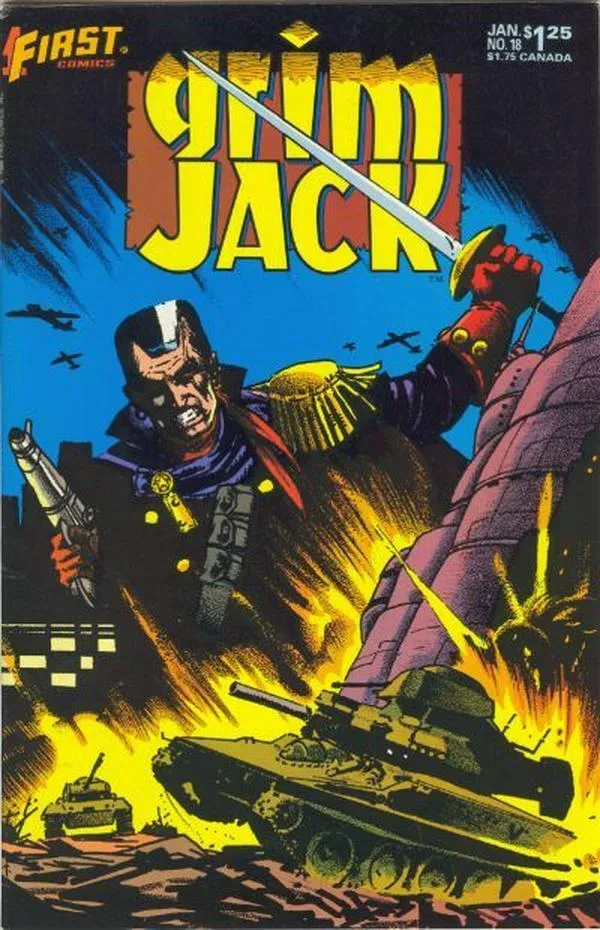 Cover of GrimJack #18