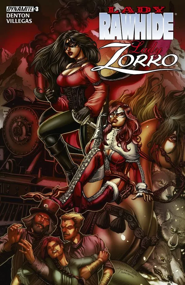 Cover of Lady Rawhide Lady Zorro #3