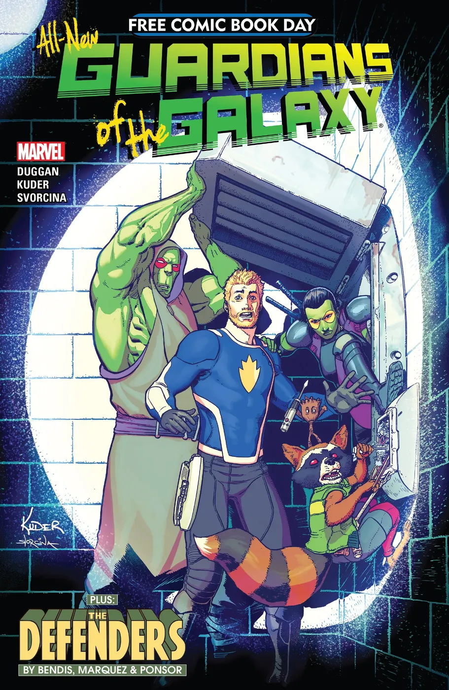 Cover of Free Comic Book Day 2017 (All-New Guardians of the Galaxy) #1