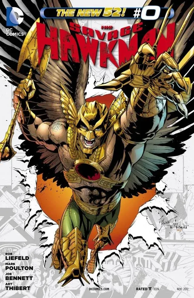 Cover of The Savage Hawkman #1