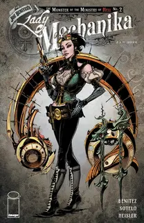 Cover of Lady Mechanika: The Monster of the Ministry of Hell #2