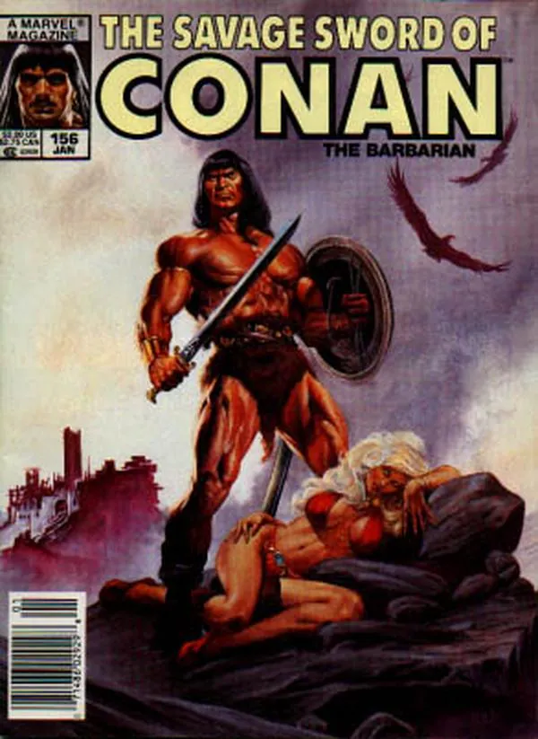 Cover of The Savage Sword of Conan #156
