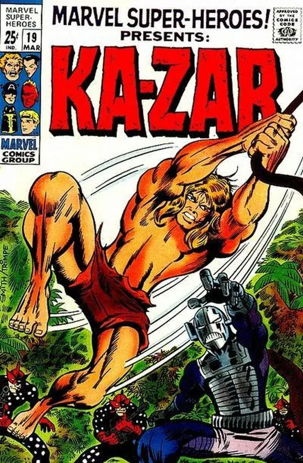 Cover of Marvel Super-Heroes #19