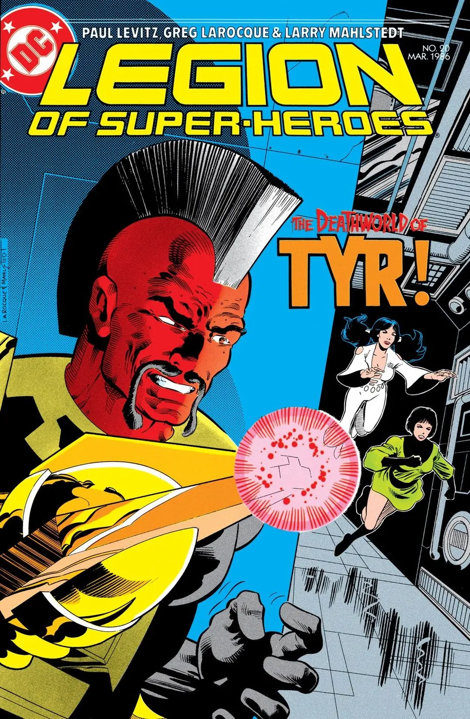 Cover of Legion of Super-Heroes #20