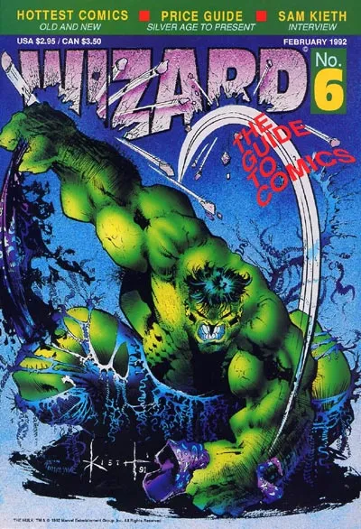 Cover of Wizard: The Comics Magazine #6