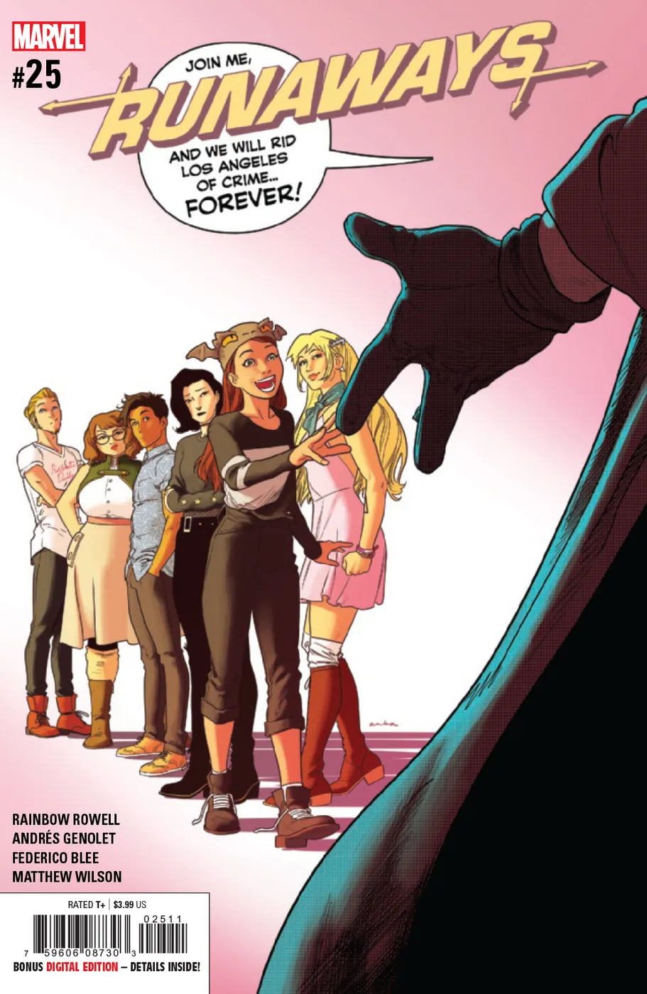 Cover of Runaways #25