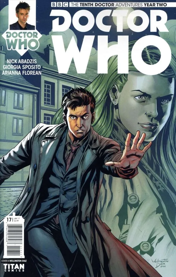 Cover of Doctor Who: The Tenth Doctor, Year Two #17