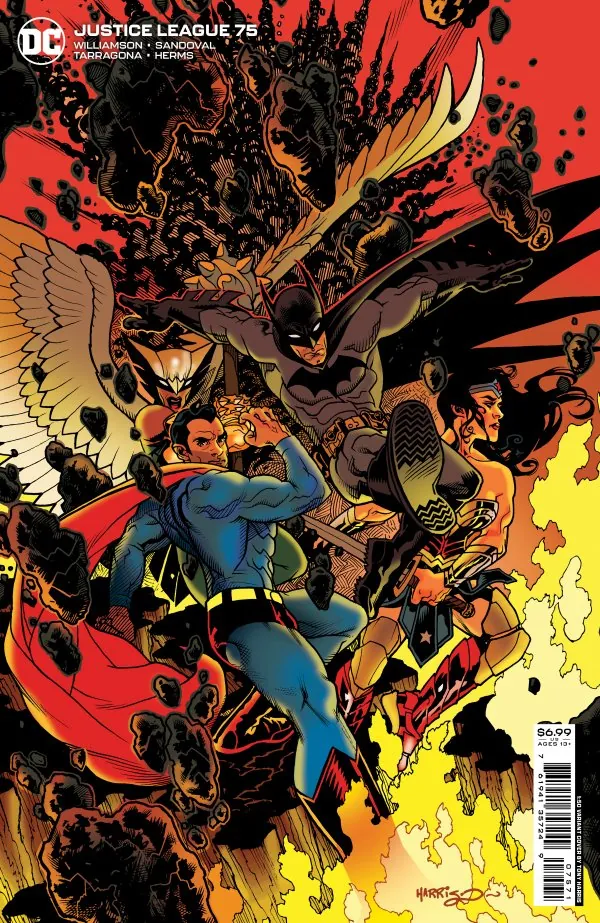 Cover of Justice League #75