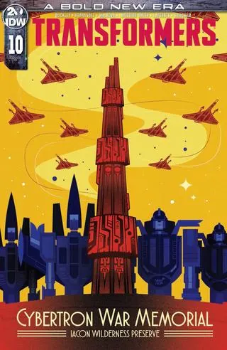 Cover of Transformers #10