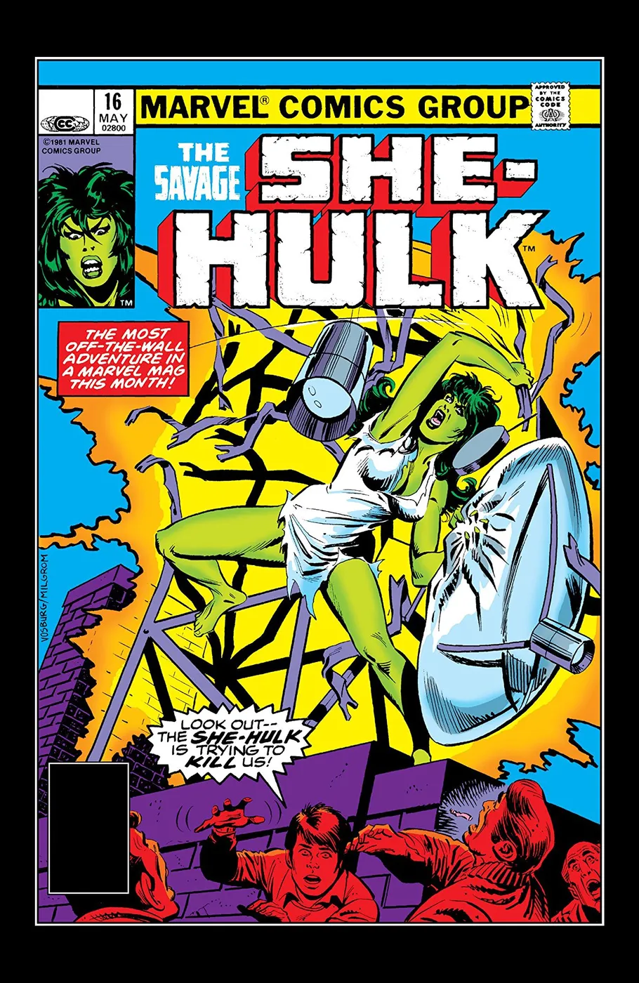 Cover of The Savage She-Hulk #16