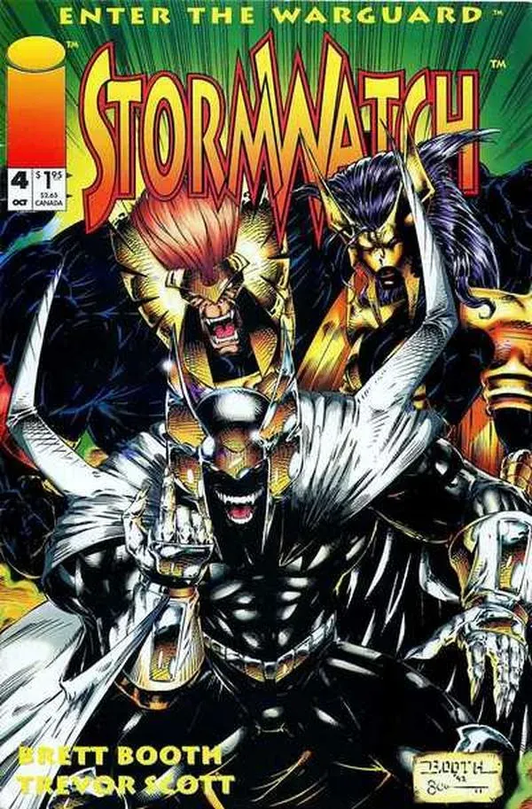 Cover of Stormwatch #4