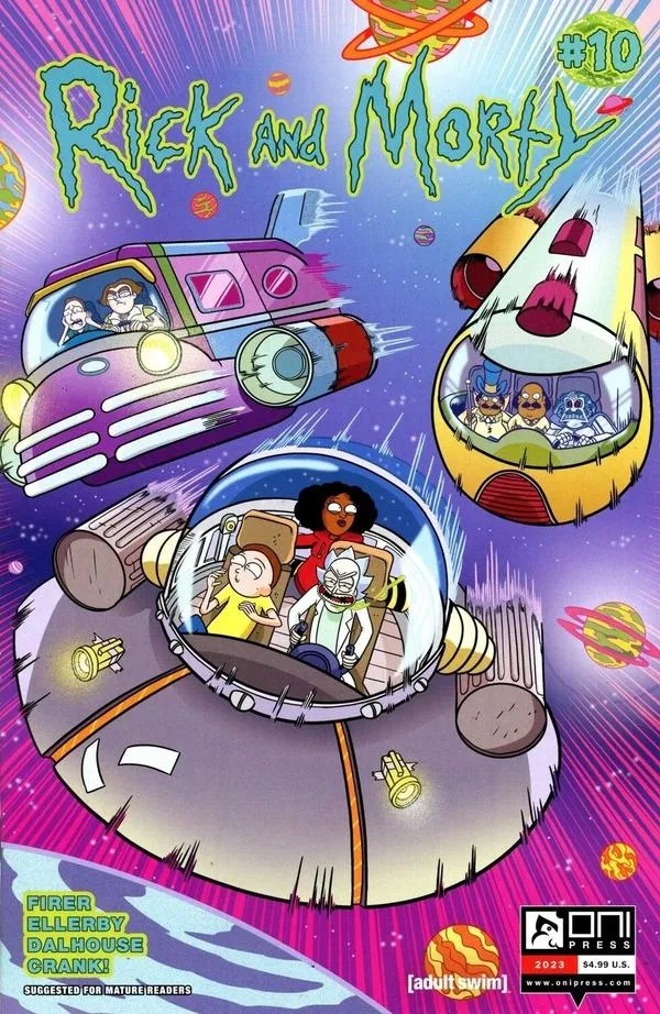 Cover of Rick and Morty #10