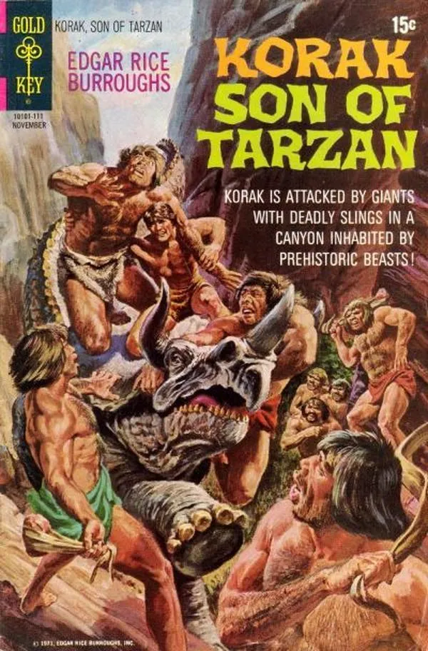 Cover of Edgar Rice Burroughs Korak, Son of Tarzan #44