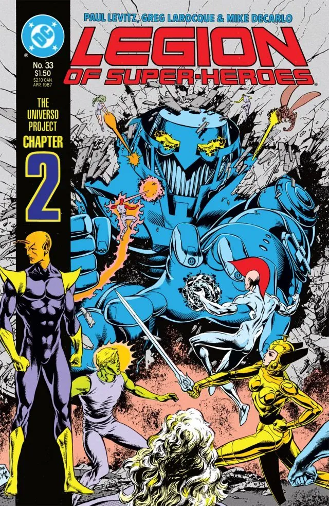 Cover of Legion of Super-Heroes #33