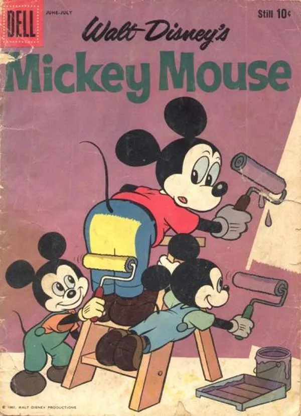 Cover of Walt Disney's Mickey Mouse #72