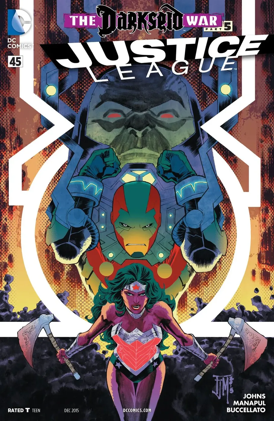 Cover of Justice League #45