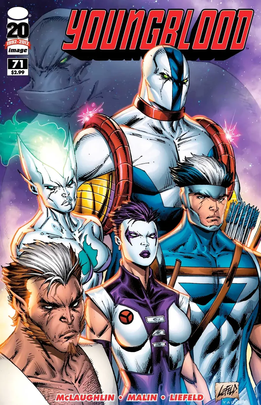 Cover of Youngblood #1