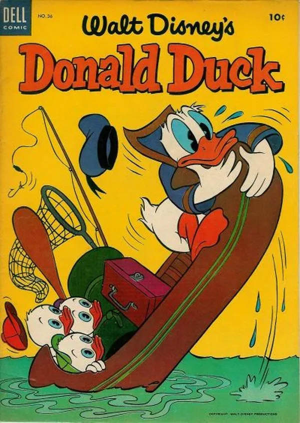 Cover of Walt Disney's Donald Duck #36