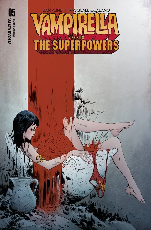 Cover of Vampirella versus the Superpowers #5