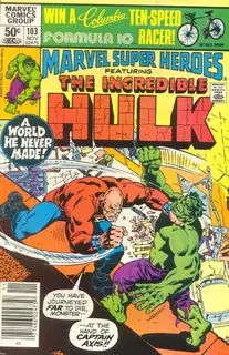 Cover of Marvel Super-Heroes #103