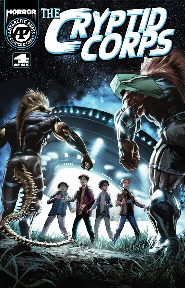 Cover of The Cryptid Corps #4