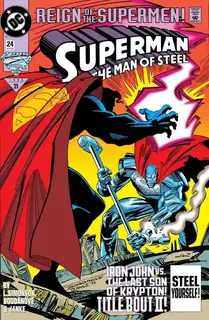Cover of Superman: The Man of Steel #24