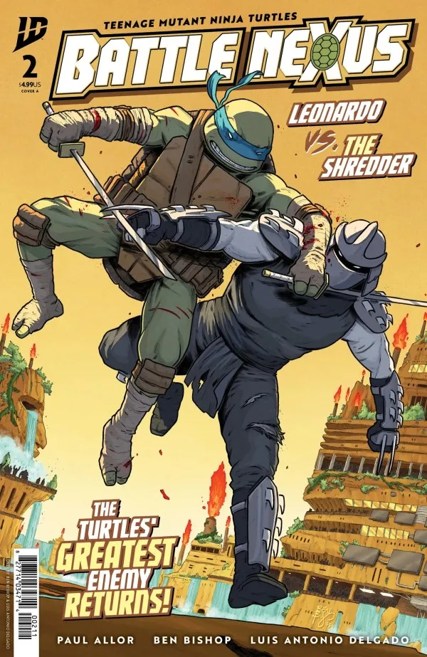Cover of Teenage Mutant Ninja Turtles: Battle Nexus #2