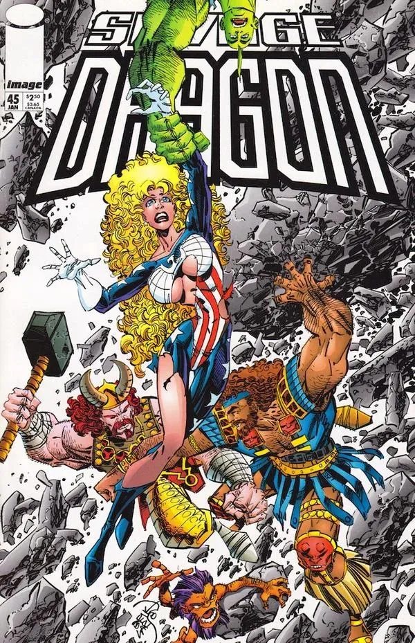 Cover of Savage Dragon #45