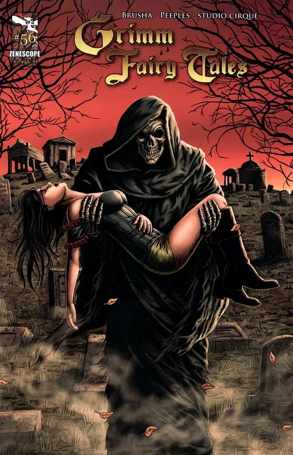 Cover of Grimm Fairy Tales #56