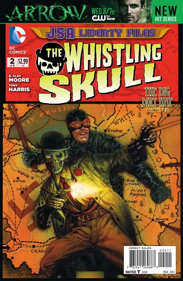 Cover of JSA Liberty Files: The Whistling Skull #2