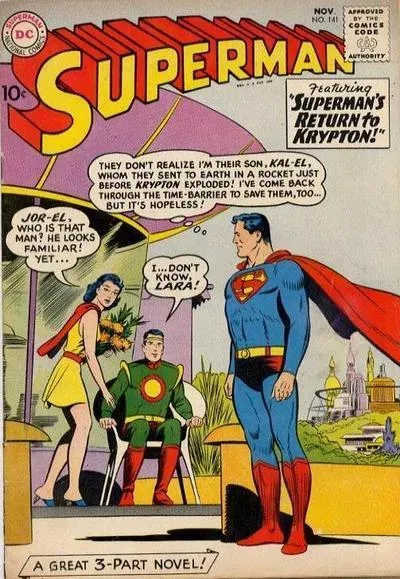 Cover of Superman #141