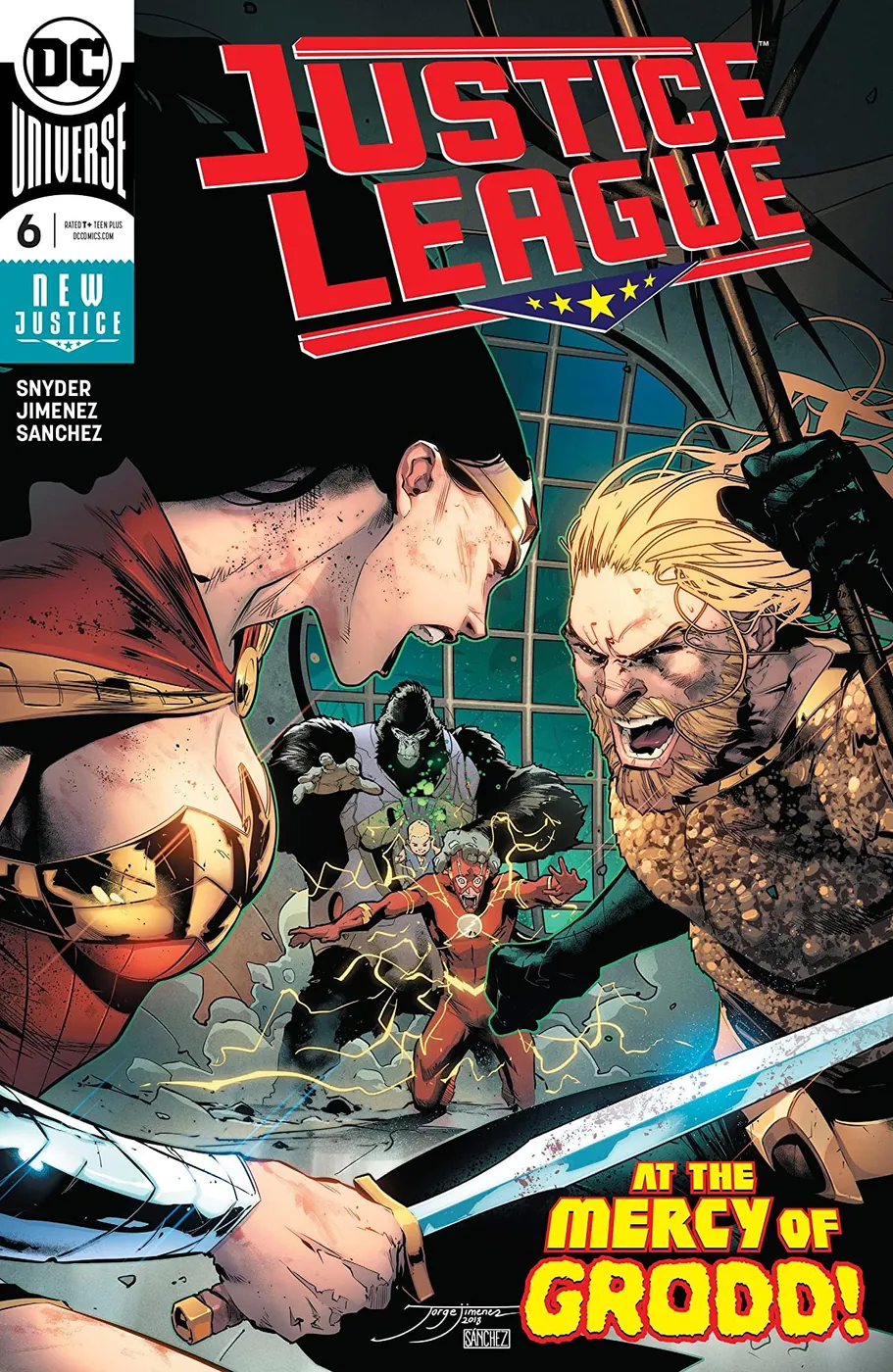 Cover of Justice League #6