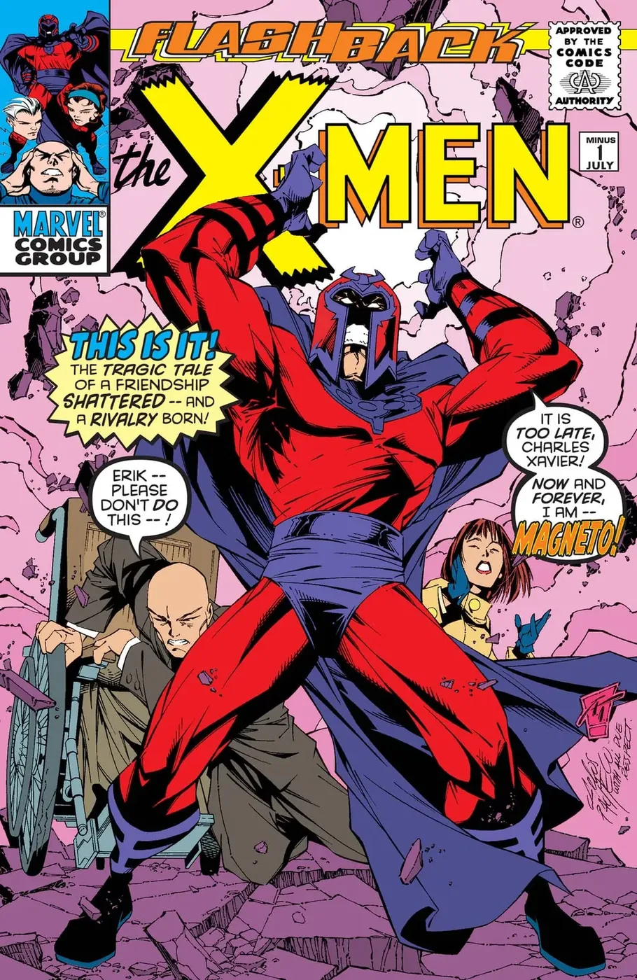 Cover of X-Men #-1