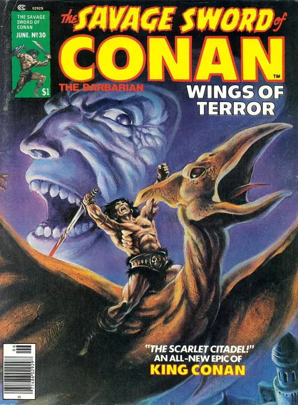 Cover of The Savage Sword of Conan #30