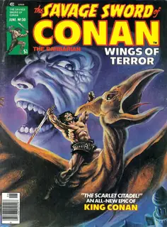 Cover of The Savage Sword of Conan #30