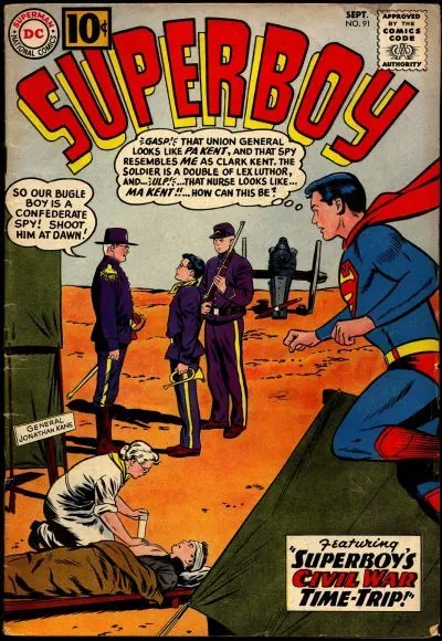 Cover of Superboy #91