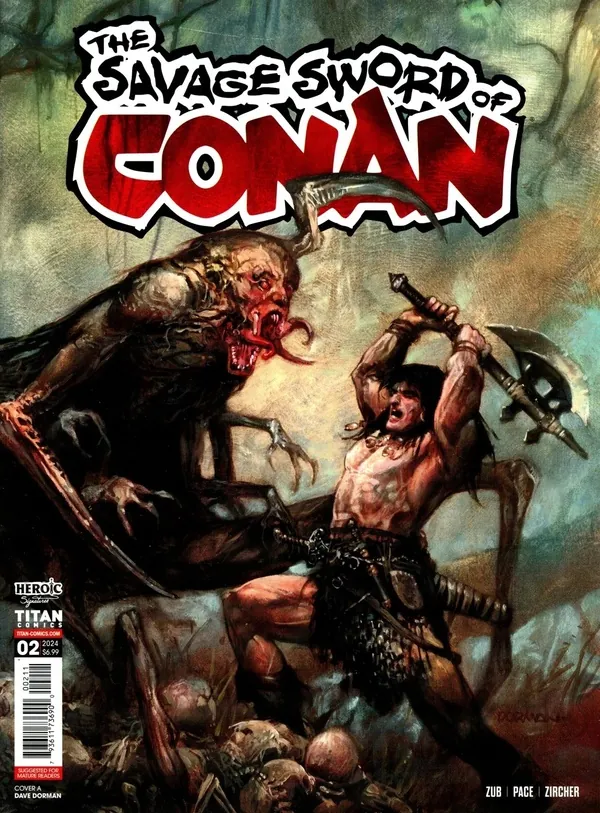 Cover of The Savage Sword of Conan #2