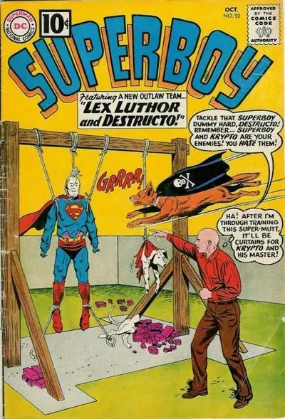 Cover of Superboy #92
