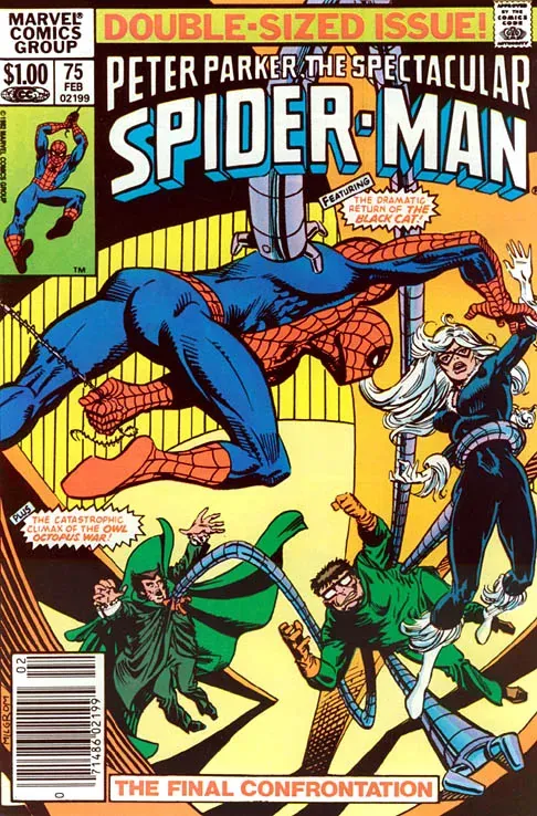 Cover of The Spectacular Spider-Man #75