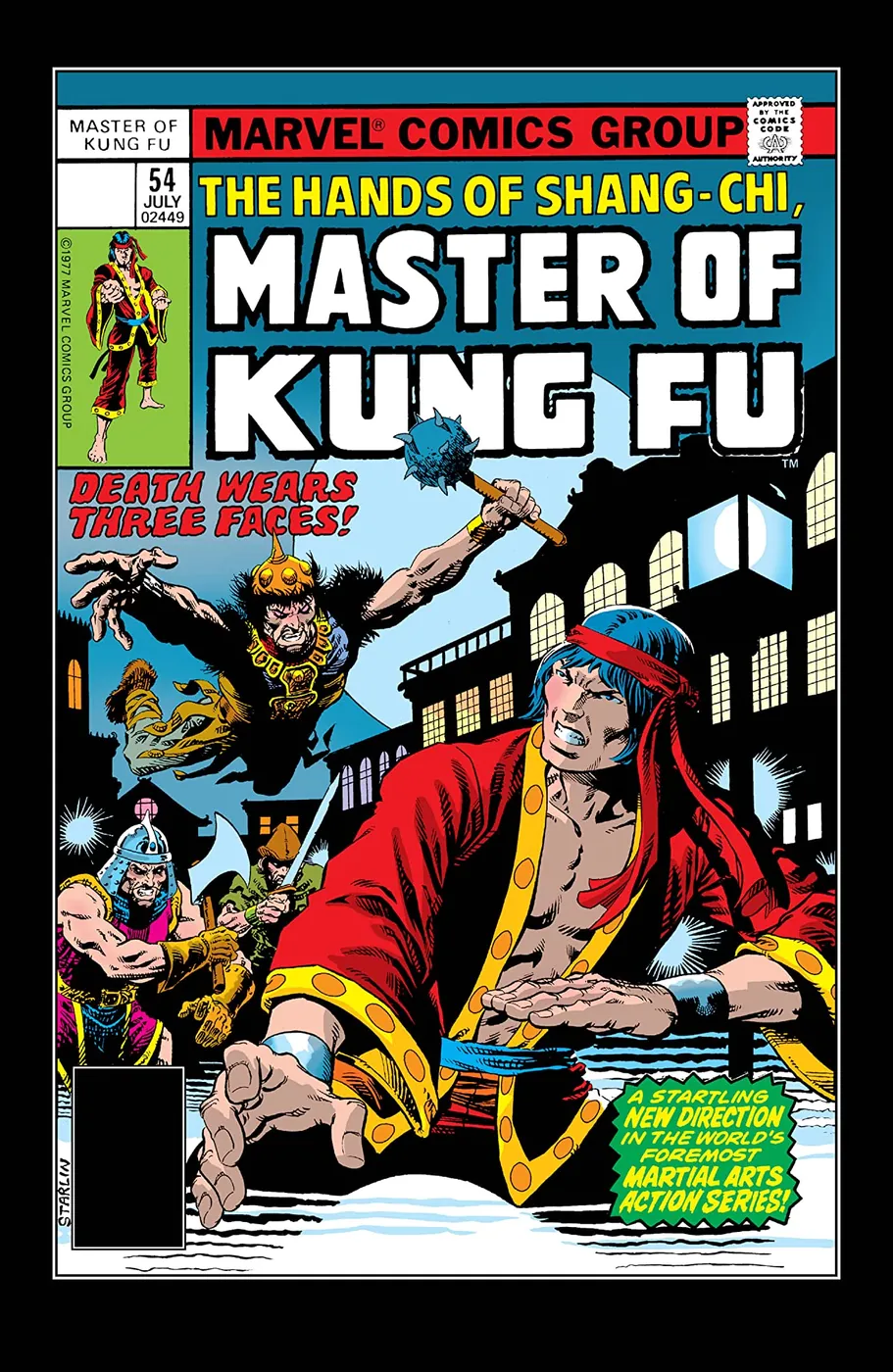 Cover of Master of Kung Fu #54