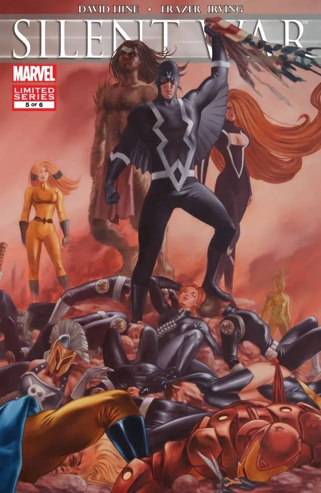 Cover of Silent War #5