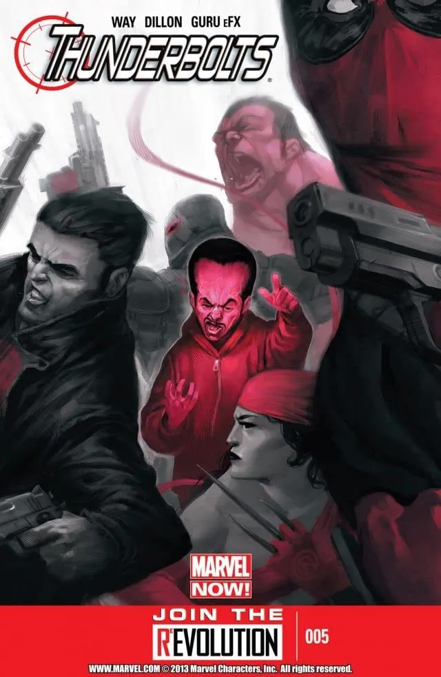 Cover of Thunderbolts #5